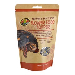 Zoo Med Flower Food Topper for Tortoise and Box Turtle 1.4 ounce – 6 Pack