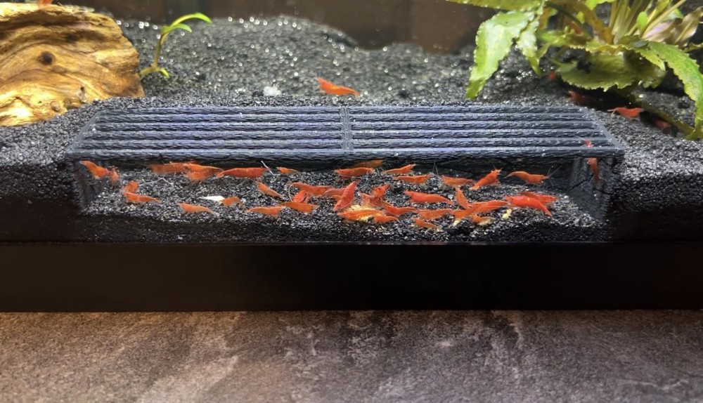 LifeWithPets Aquarium Shrimp Hide, Breeding Shrimp Hide Tunnel & Cave Black (…