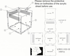 Acrylic Insect Terrarium & Reptile Habitat Kit – Multi-Purpose Bug Enclosure for