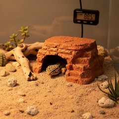 Heated Stone Cave 5V Low Voltage Terrarium Heat Stone Easy to Clean for Winter