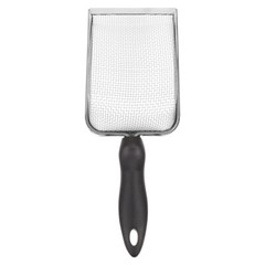 Reptile Sand Scoop Substrate Stainless Steel Shovel Travel Litter Fine Scooper