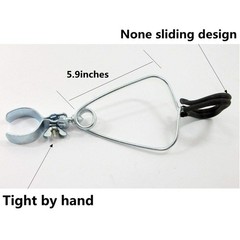 Pack of 2 Adjustable Heat Lamp Clip Fit for 5.5~8.5 Dome, Stand Fixture
