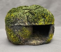Zilla Small Rock Lair Reptile Hide Humid Cave Snake Gecko Terrarium Shelter OEM