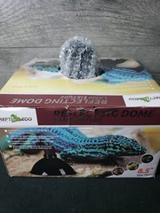 REPTI ZOO 8.5 Inch Reptile Terrariums Dome Lamp Fixture Reptile UVB Light 150W