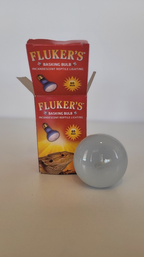 Fluker’s Basking Spotlight Bulbs for Reptiles Black, 60 Watts