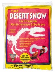 T-Rex Reptile Terrarium Substrate – Desert Snow 2lb bag