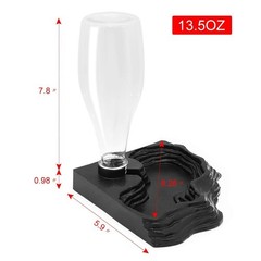 SLSON Reptile Water Feeder Automatic Water Dispenser Waterer 13.5Oz Feeding A…