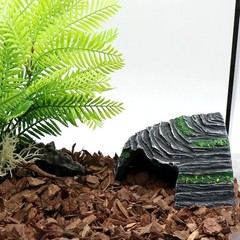Small Turtle Basking Platform Climbing Ramp Shale Scape Step Ledge, Reptile C…