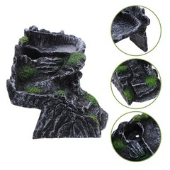 Turtle Sunbathing Terrace Basking Platform Aquatic Turtles Resin Rock Tank