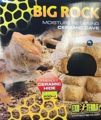 EXO TERRA BIG ROCK CERAMIC CAVE – WITH LID – LARGE – PT-3194