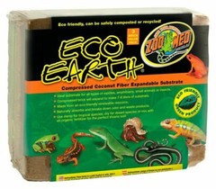 Zoo Med Eco Earth Compressed Coconut Fiber Substrate 3 Pack