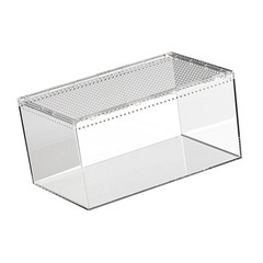 Reptile Feeding Box Reptile Terrarium Breathable Professional Transparent