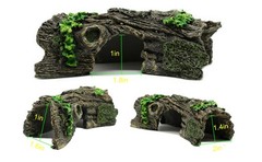 LWT Beard Dragon,Lizard and Reptile Hide,Fish Tank Accessories Hides,Aquarium…