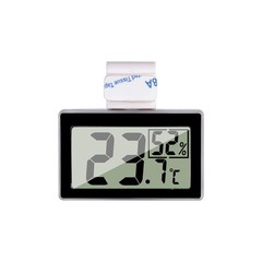 Digital Reptile Thermometer Temperature and Humidity Monitor with Probe for
