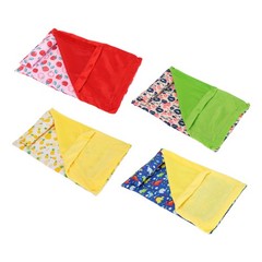 Reptile Sleeping Bag Soft and Warm Bearded Dragon Bed with Pillow for Bearded