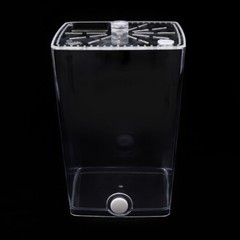 Transparent Desktop Reptile Box Acrylic Reptile Breeding Box with LED Light