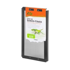 Target 12 X 6 Black Grays Rigid Steel Screen Cover For Reptiles And Pets