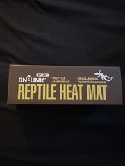 BN-LINK Reptile Heat Pad 8″X12″ 16W for 30-40gal Under Tank Heating Mat