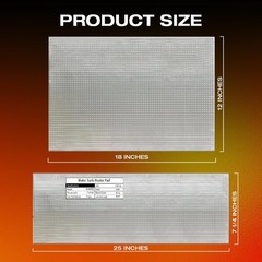 RV Holding Tank Heater Pad 12″x18″ 120V for Up to 50 Gal Fresh Water 2-Pack