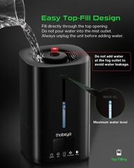 5L Reptile Fogger Humidifier w/ Remote Timer Terrarium Misting System