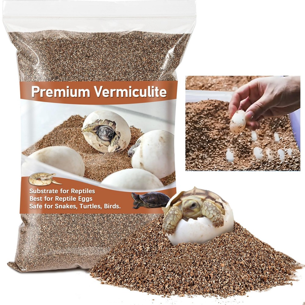 14 Oz Vermiculite for Reptiles Terrarium Substrate Bedding Supplies