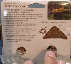 NATURAL LIZARD LOUNGER HAMMOCK CORNER