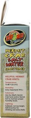 Zoo Med Labs Hermit Crab Salt Water Conditioner 3 oz Benefits Fresh Water Supply