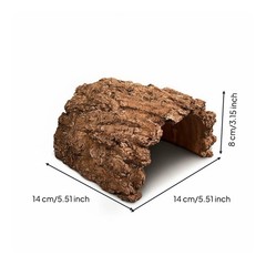 Basking Cave Surface Easy to Clean Pet Hide Cave Moisture Resistant