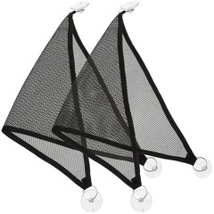 2Pcs Durable Mesh Reptile Hammock Black Pet Swing for Lizards Snakes