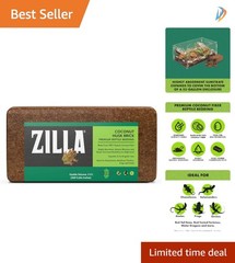 Coconut Husk Brick – Sustainable Organic Bedding Perfect for Tropical Reptiles