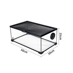 Stackable Amphibian Enclosure Anti-Escape Design Lizard Habitat Excellent