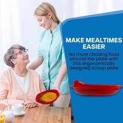 Scoop Plates for Disabled Adults by Providence Spillproof – Scoop Dish for Ad…
