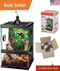 Tropical Vertical Habitat Starter Kit for Small Tree Dwelling Reptiles & Amph…