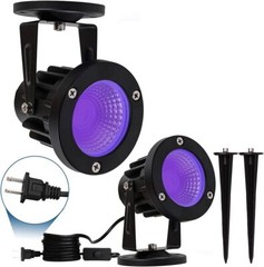12W Led Black Lights,Outdoor Blacklight for Landscape Lighting,120V