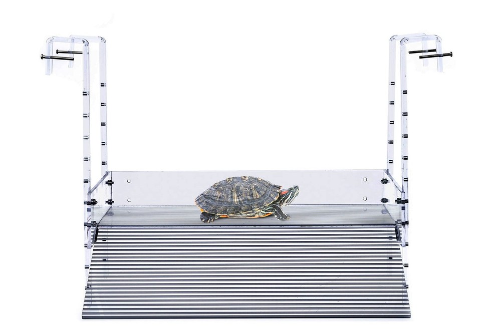 LaBrinx Designs Extra Large Wide Hanging Turtle Ramp – Aquatic Reptile Baskin…