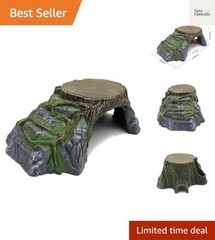 Extra Large Resin Reptile Hideouts Cave Habitat Decor for Reptiles, Amphibian…