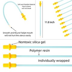 30 Pcs Artificial Insemination Dog Breeding Rods, Disposable Animals Breeding Tu