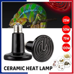 1pc Infrared Ceramic Heat Lamp Bulb For Heat Emitter Reptile Pet Chicken Brooder