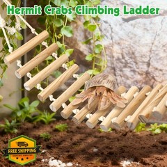 BNOSDM 2pc Reptile Bridge Gecko Ladder Hammock