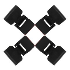 4 Pcs Feeding Box Anti-escape Lock Tank Reptile Latch Turtle Glass Buckle Lid