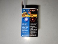 Zoo Med Blue Daylight & Red Nightlight Reptile Heat Light Bulb Combo Pack 60w