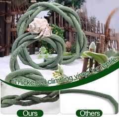 Reptile Vines,Flexible Reptile Climbing Jungle Vine Branch,Snake Climb