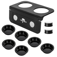 Magnetic Gecko Feeding Ledge, ABS Foldable Reptile Feeder Ledge with 6pcs Pla…