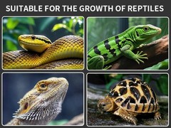UVB Reptile Light, Dimmable UVA UVB Lamp with Timer & 3 Modes, Adjustable 5.0…