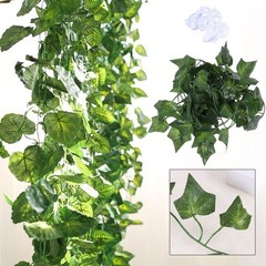 2 Pack Reusable Jungle Vines Rattan Strip for Reptile Habitat Green PU
