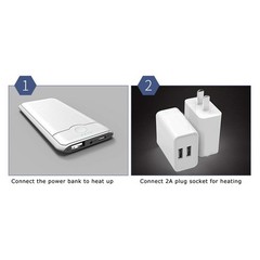 Adjustable USB Heating Pad for Small Reptiles, Lizards & Geckos – 20x10cm