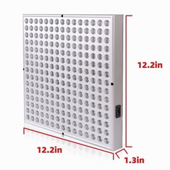 Red-Light-Therapy-Device – 45W LED Panel Deep 660nm and Near-Infrared 850nm L…