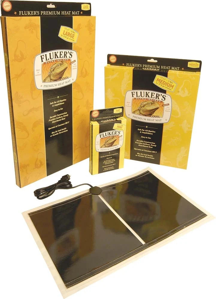 Fluker’s Ultra-Deluxe Premium Heat Mat for Reptiles 1ea/11In X 17 in, LG