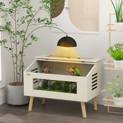 30 Gallon Reptile Terrarium W/ Top Opening Windows & Air Vents
