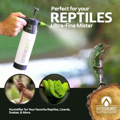 ExtremeMIST High-Performance Reptile Mister – Ultra-fine Reptile Sprayer & Terra